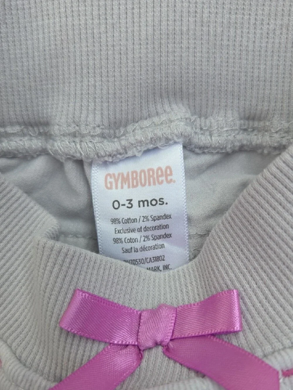 Gymboree Baby Purple/Gray 3 Piece Sweater Set (3 Mo)